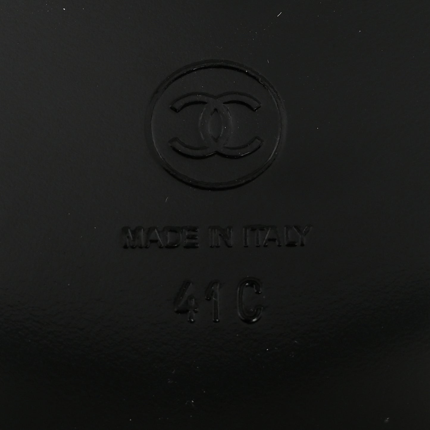Cotton Logo Mule Sandals 41 Black White