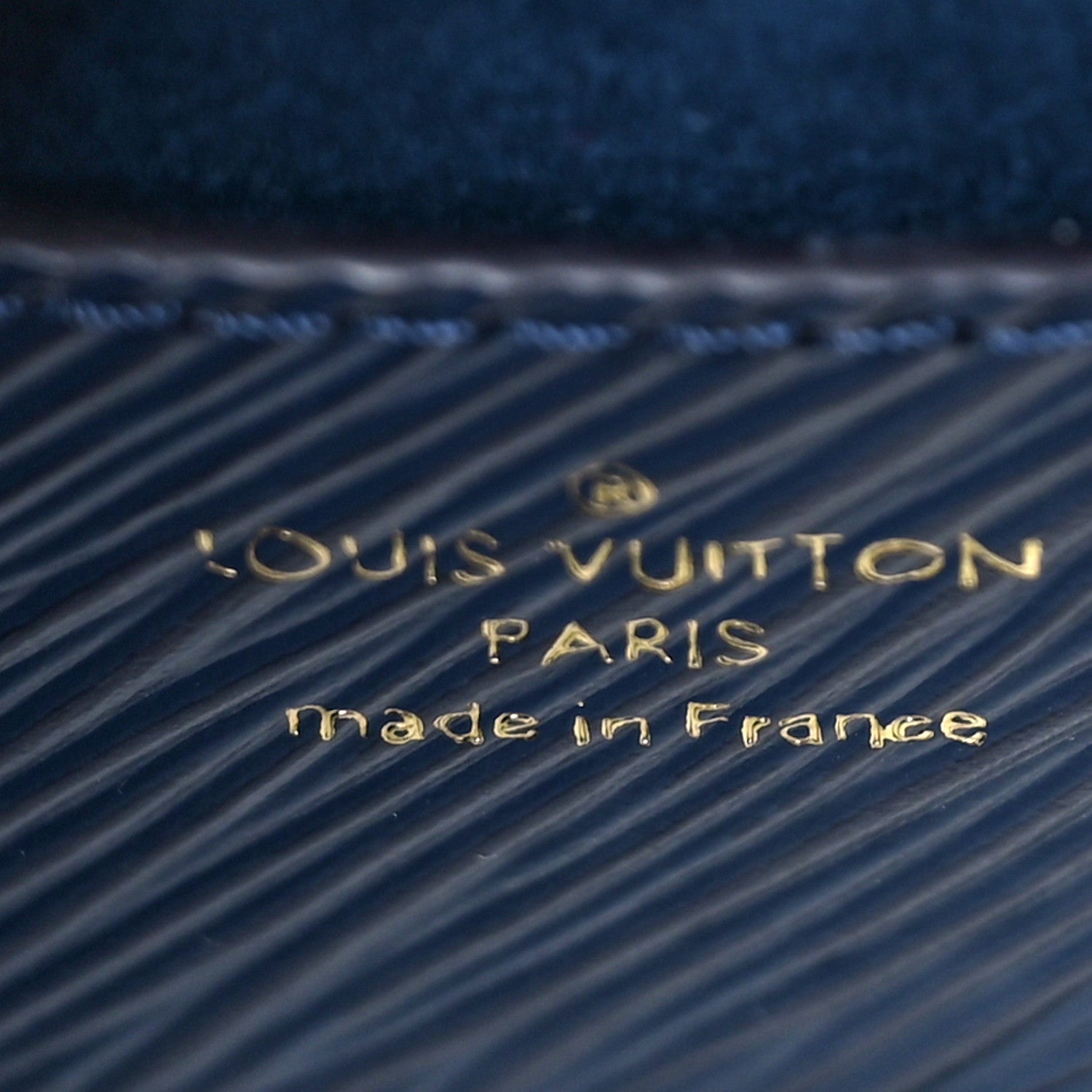 Louis Vuitton Epi Twist Shoulder Bag MM Indigo 6 of 8