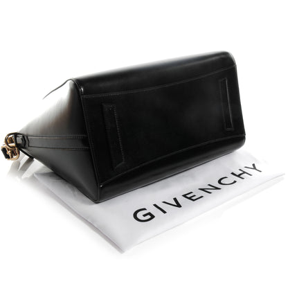 Givenchy Shiny Lord Calfskin Medium Antigona Black 4 of 10