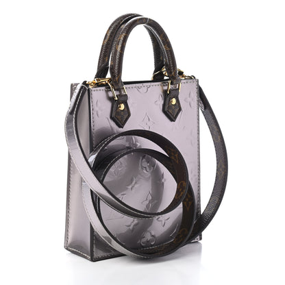 Louis Vuitton Vernis Monogram Petit Sac Plat Taupe Metallise 2 of 4