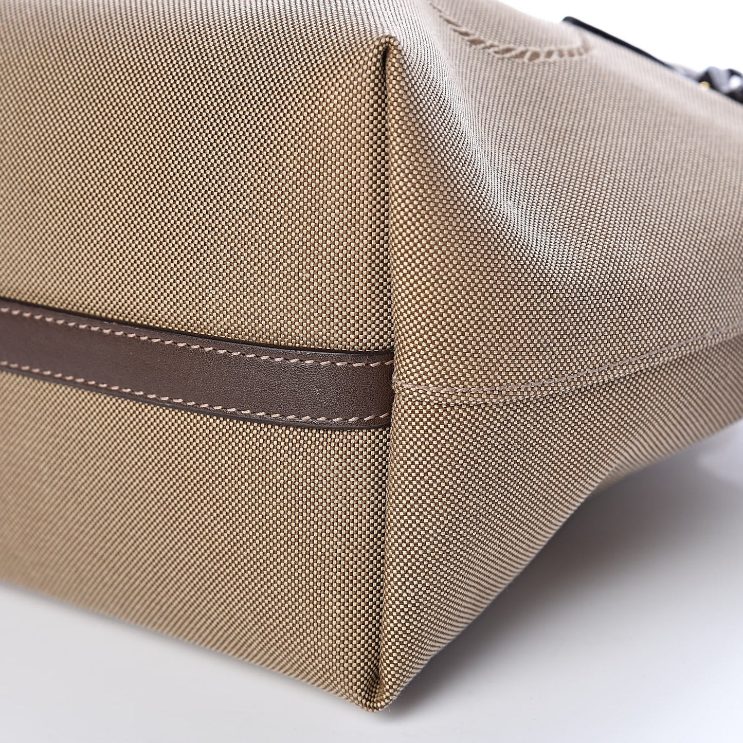 Jacquard Logo Handbag Corda Bruciato