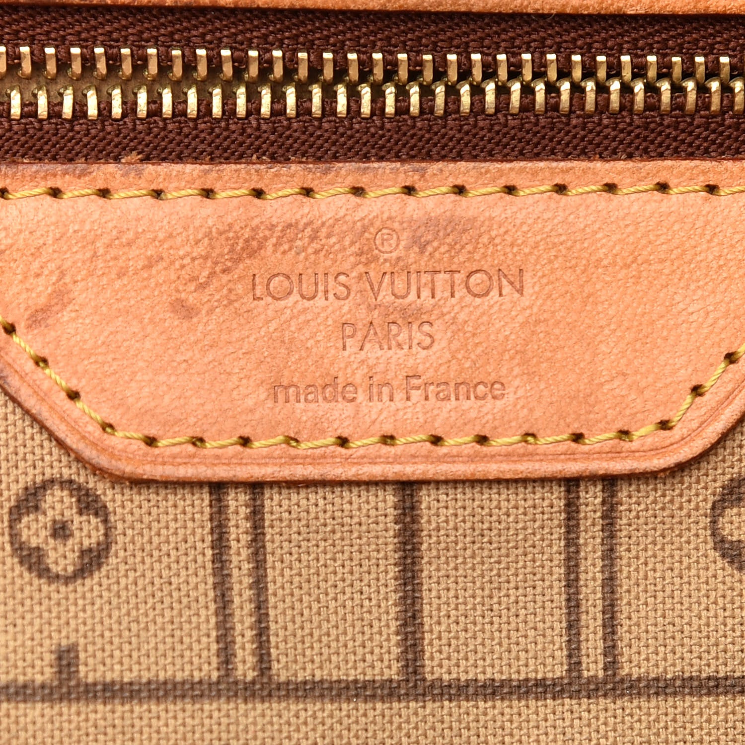 Louis Vuitton Monogram Neverfull MM 7 of 9