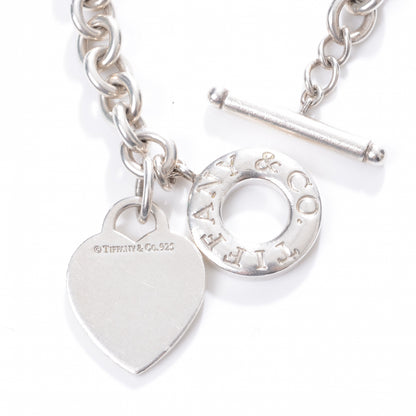 Tiffany Sterling Silver Heart Tag Toggle Bracelet 3 of 4