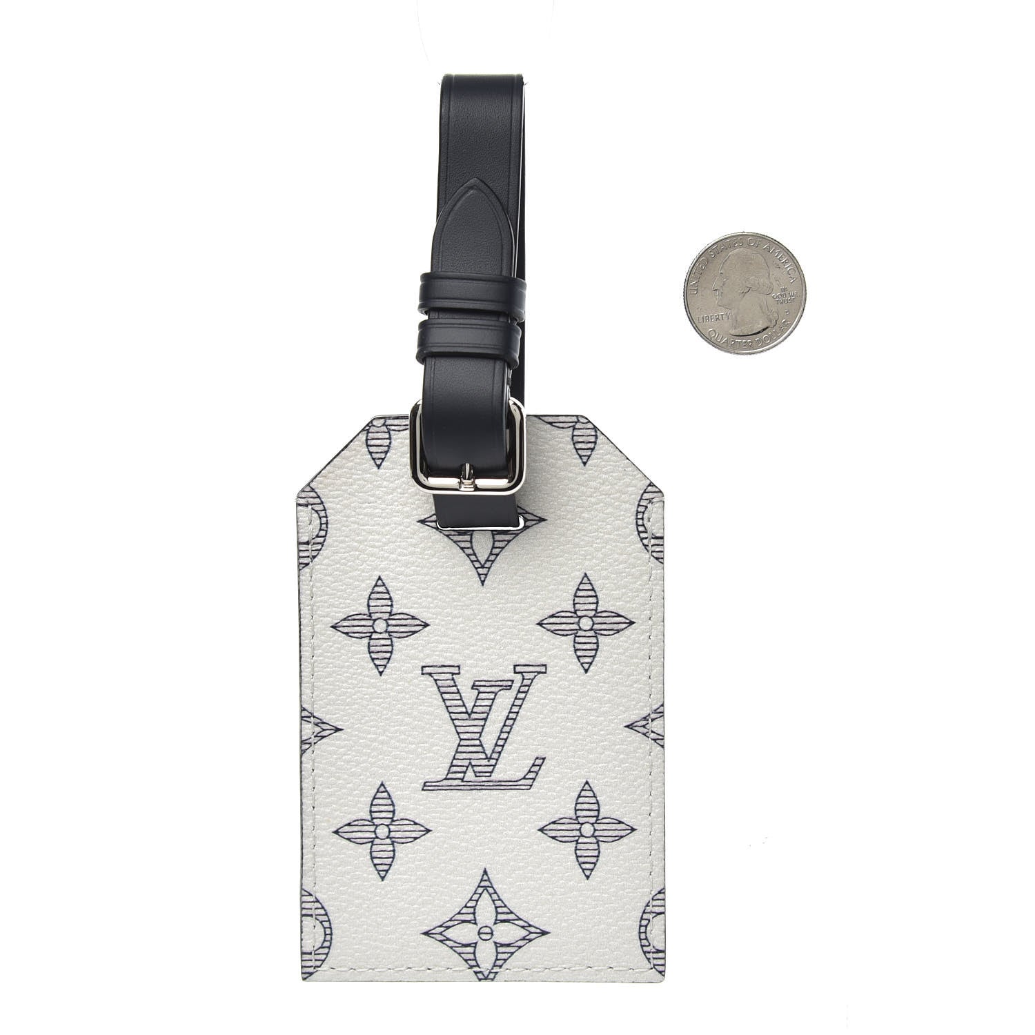 Louis Vuitton Savane Monogram Rhinoceros Chapman Luggage Tag 2 of 3