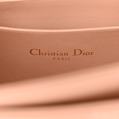 Christian Dior Lambskin Lady Dior Top Handle Clutch Caramel Beige 6 of 12