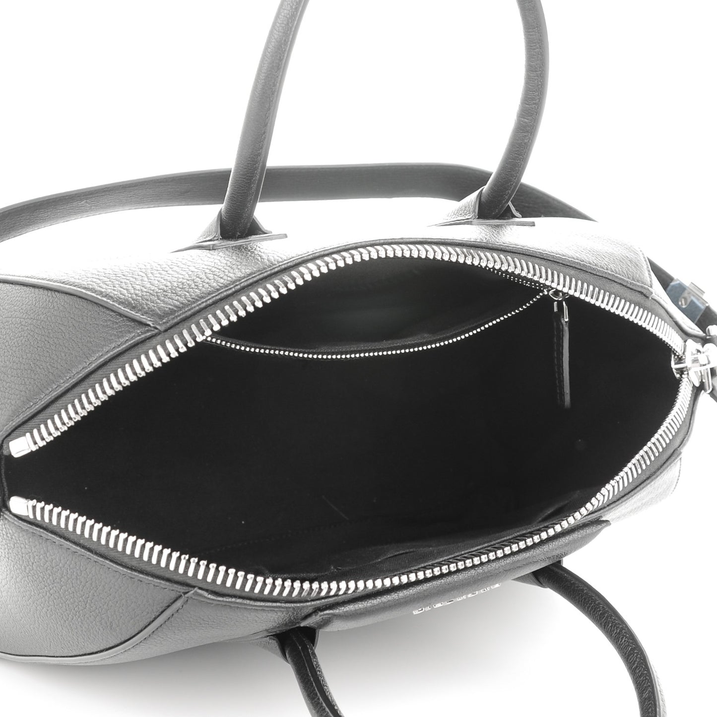 Sugar Goatskin Medium Antigona Black