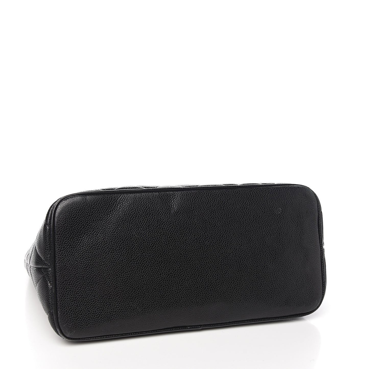 Caviar Quilted Medallion Tote Black