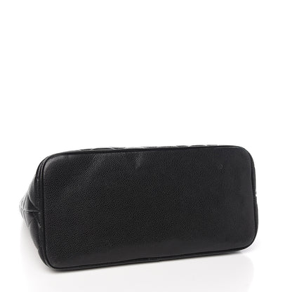 Chanel Caviar Quilted Medallion Tote Black 3 of 9