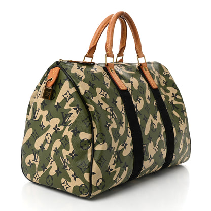 Louis Vuitton Monogram Camouflage Speedy 35 3 of 17