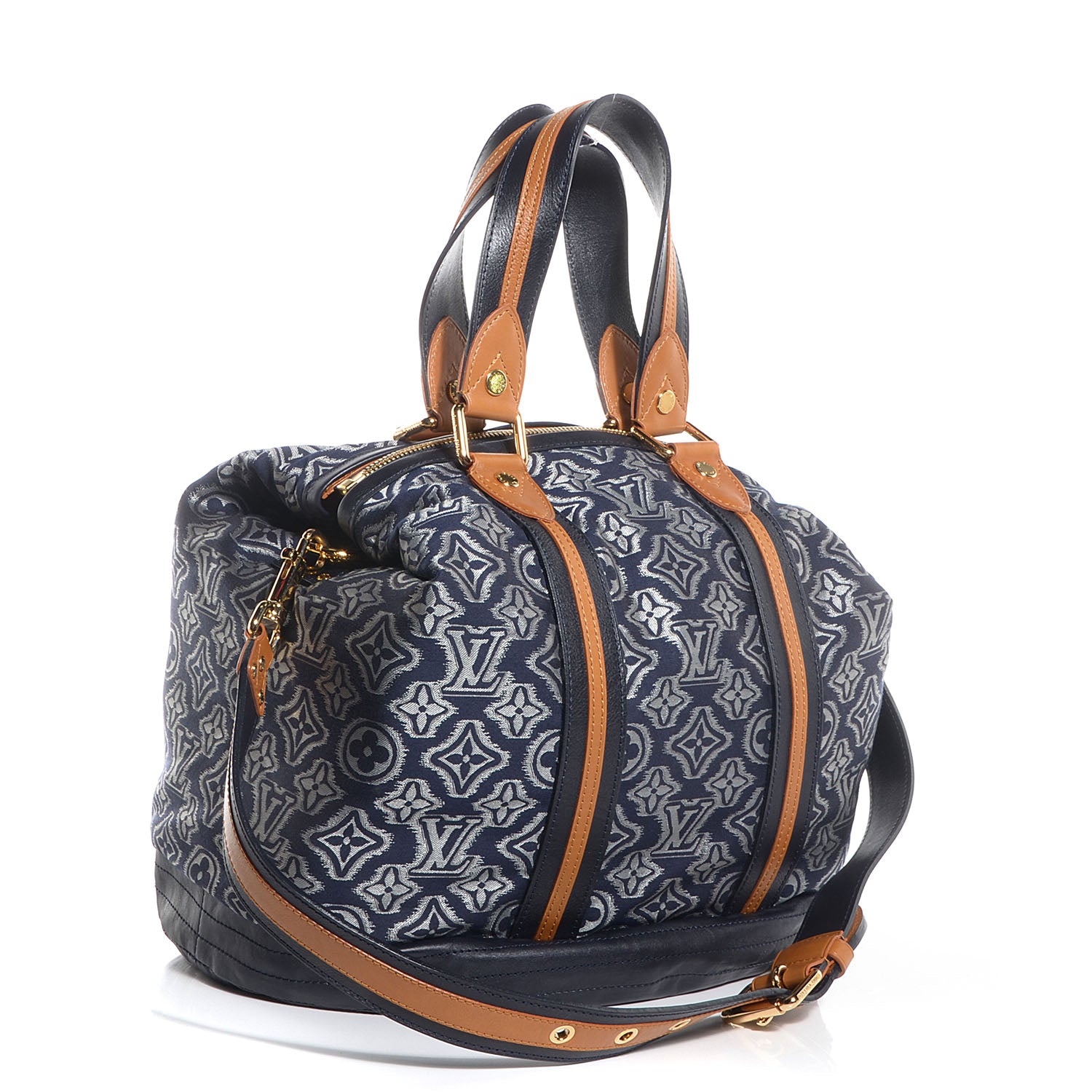 Louis Vuitton Jacquard Monogram Aviator Navy 3 of 8