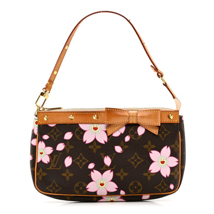 Louis Vuitton Monogram Cherry Blossom Pochette Accessories Brown 1 of 7