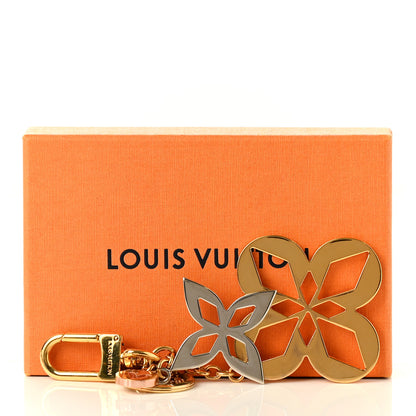 Louis Vuitton Malletage Blossom Bag Charm Key Holder 5 of 5
