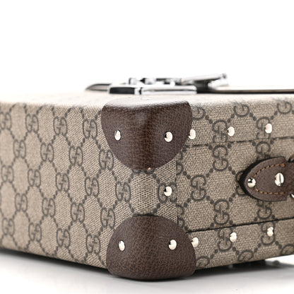 Gucci GG Supreme Monogram Globe-Trotter Beauty Case Brown 9 of 9
