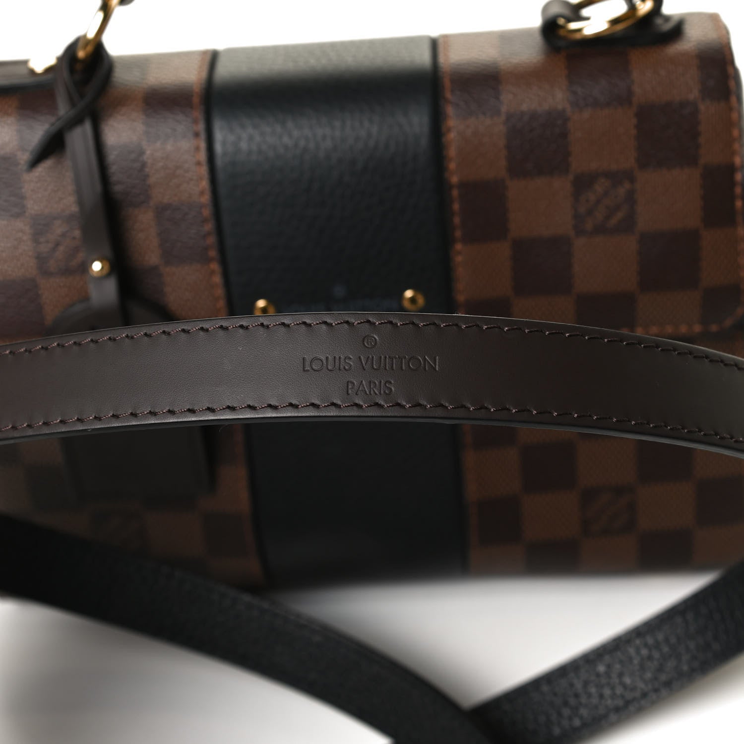 Louis Vuitton Damier Ebene Bond Street BB Black 12 of 17