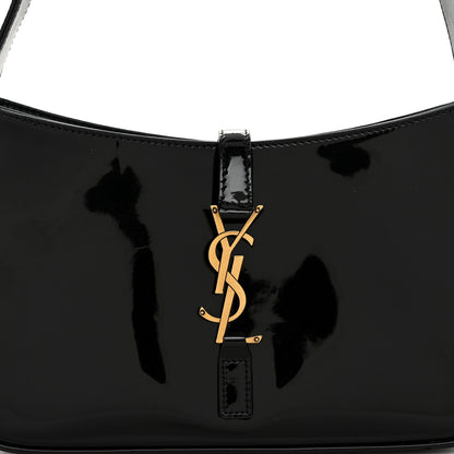 Saint Laurent Patent Le 5 A 7 Hobo Black 8 of 10