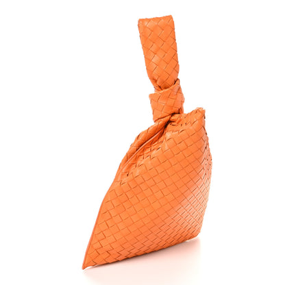 Bottega Veneta Nappa Intrecciato BV Twist Orange 3 of 11