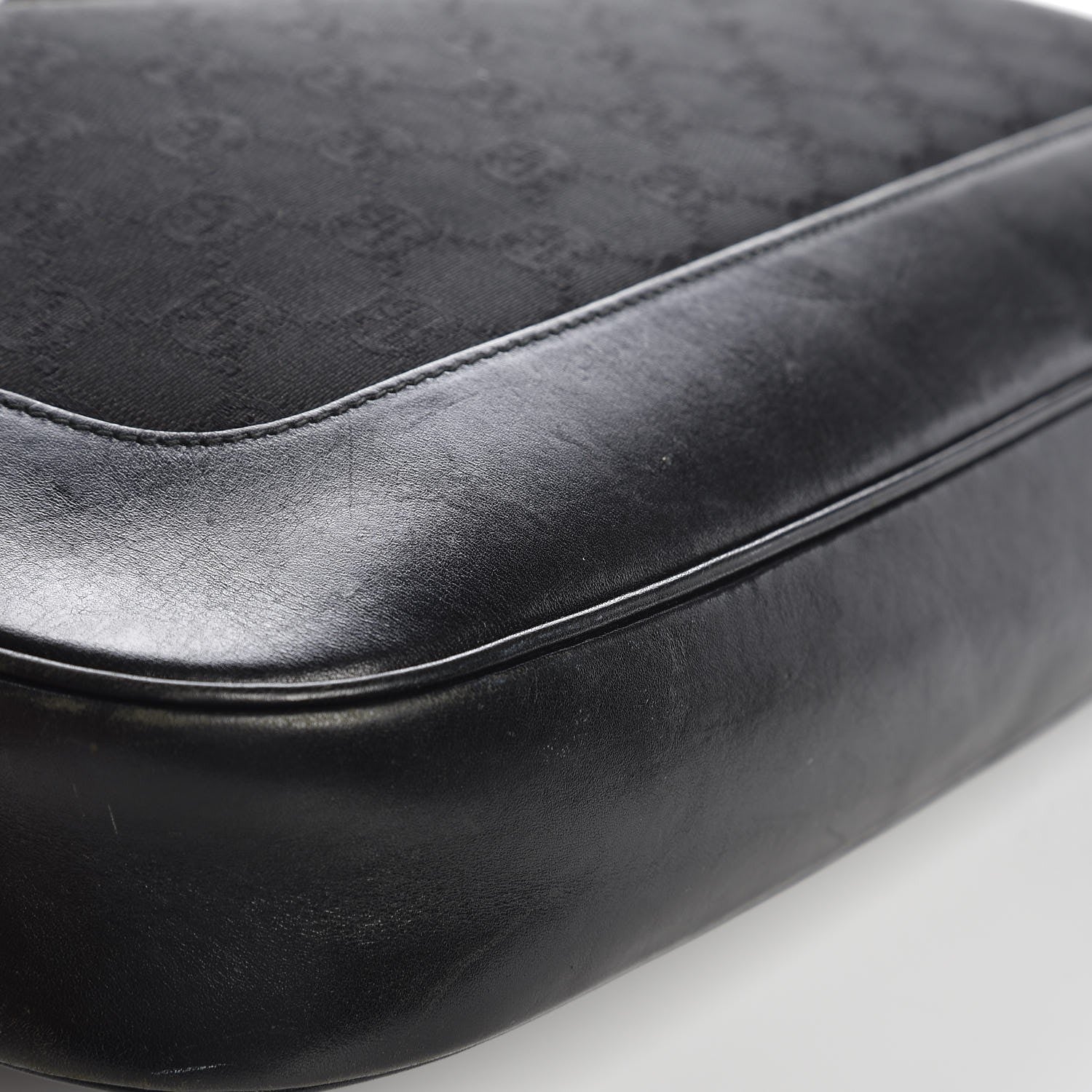 Gucci Monogram Small Jackie O Hobo Black 15 of 17