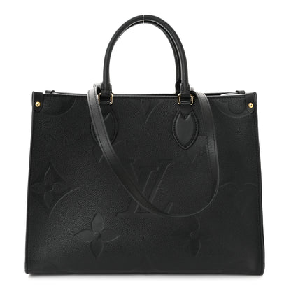 Louis Vuitton Empreinte Monogram Giant Onthego MM Black 1 of 8