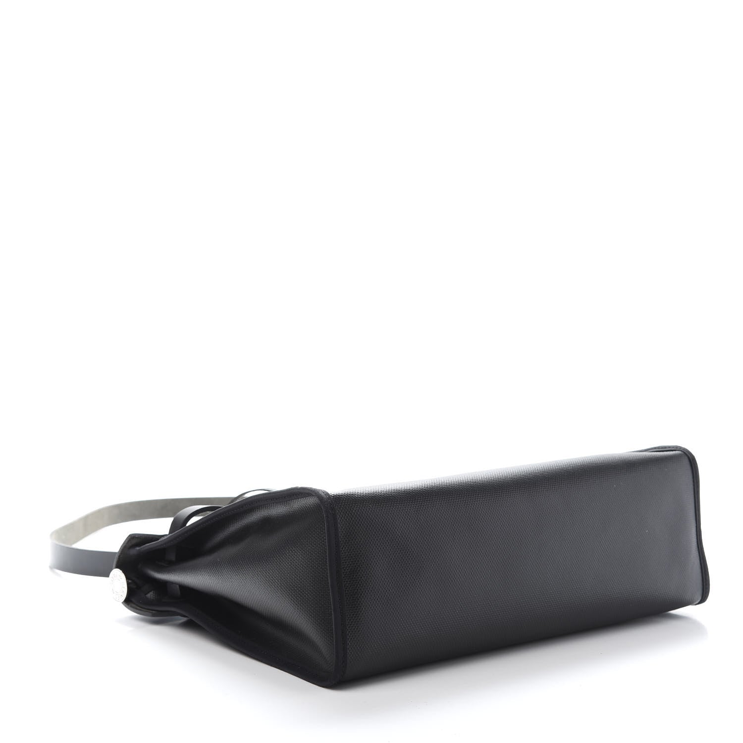 Hermes Toile H Berline Vache Hunter Herbag Zip PM 31 Black Ecru 5 of 14