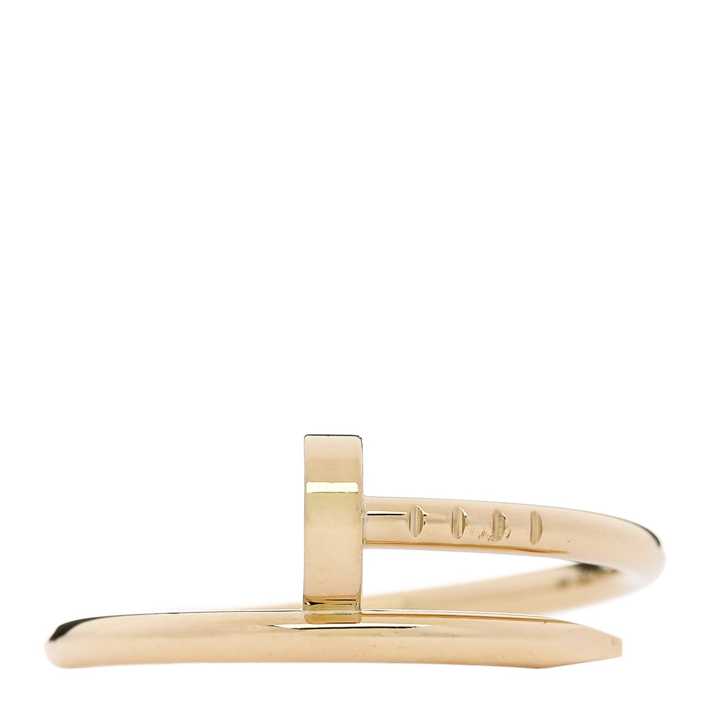 18K Yellow Gold Small Juste Un Clou Ring 55 7.25