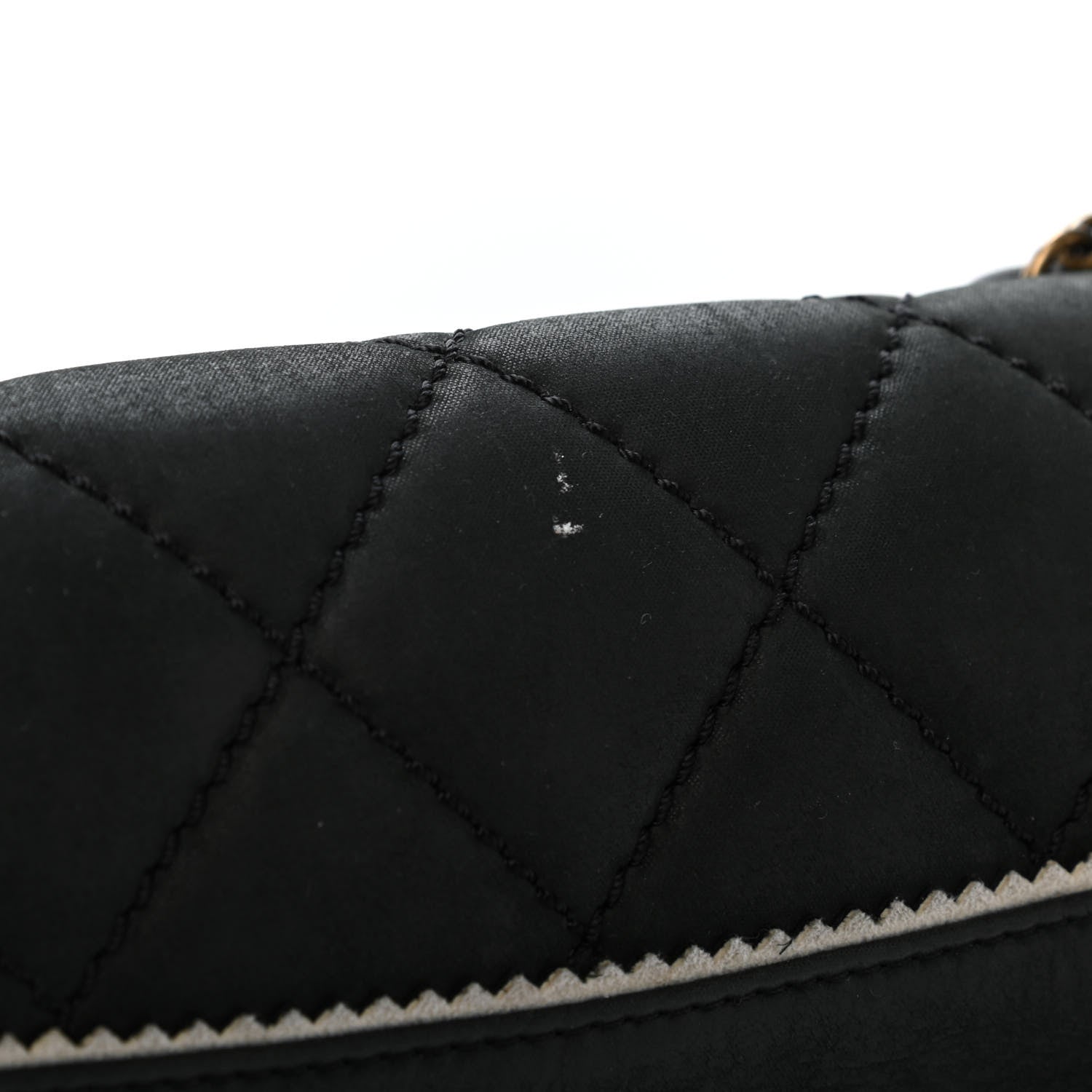 Chanel Iridescent Calfskin Quilted Lace Up Flap Black 5 of 5