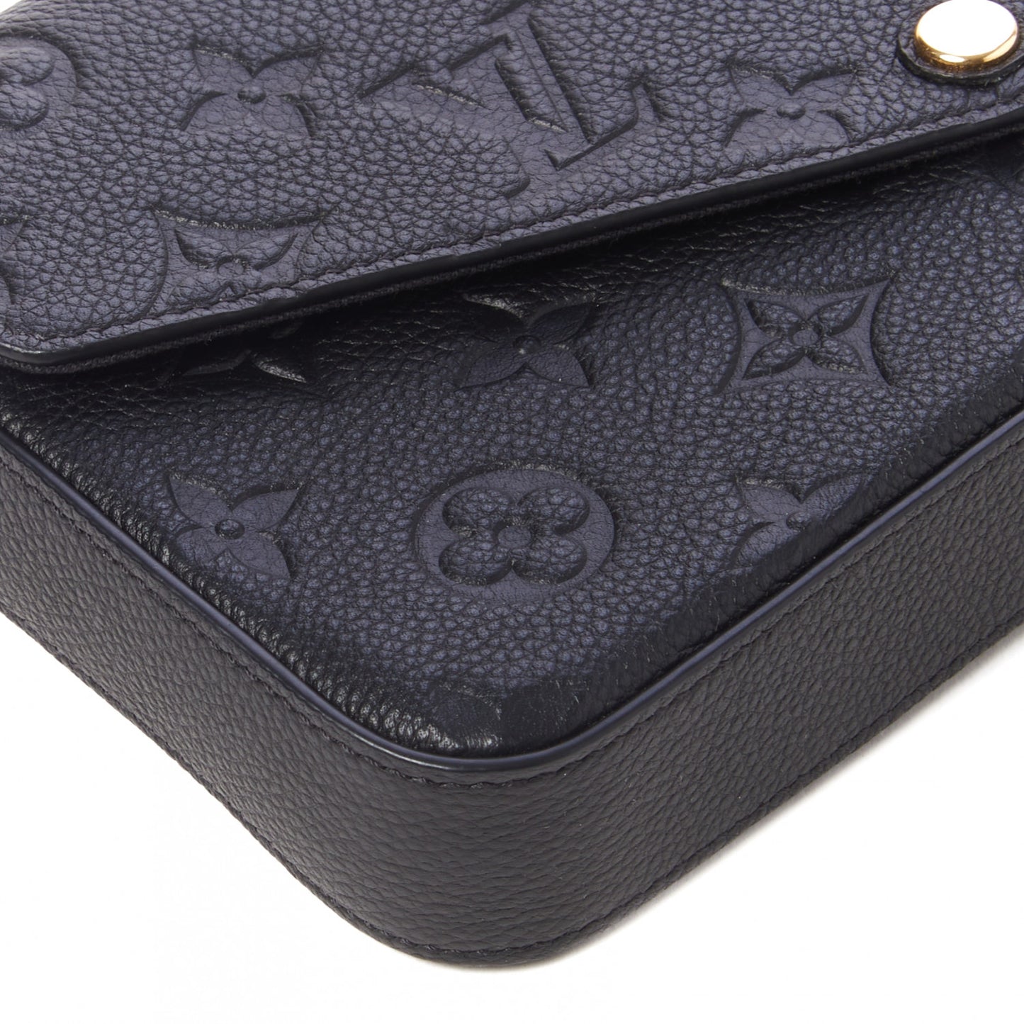 Empreinte Pochette Felicie Chain Wallet Black