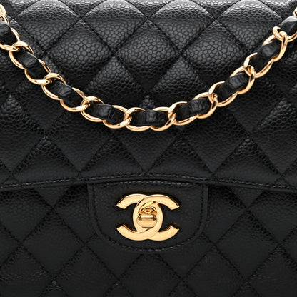 Chanel Caviar Quilted Small Double Flap Black 8 of 13