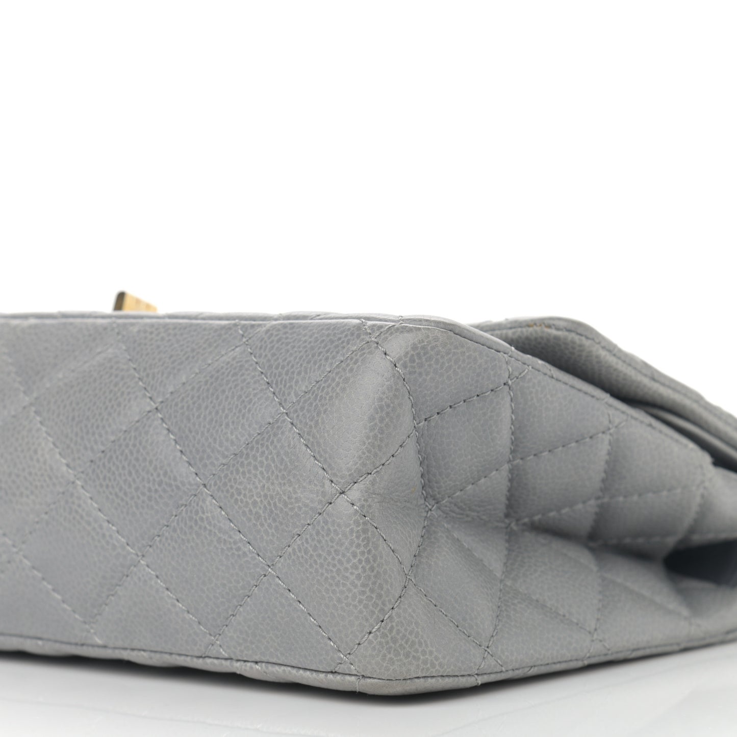 Caviar Quilted 2.55 Reissue 226 Flap Light Grey
