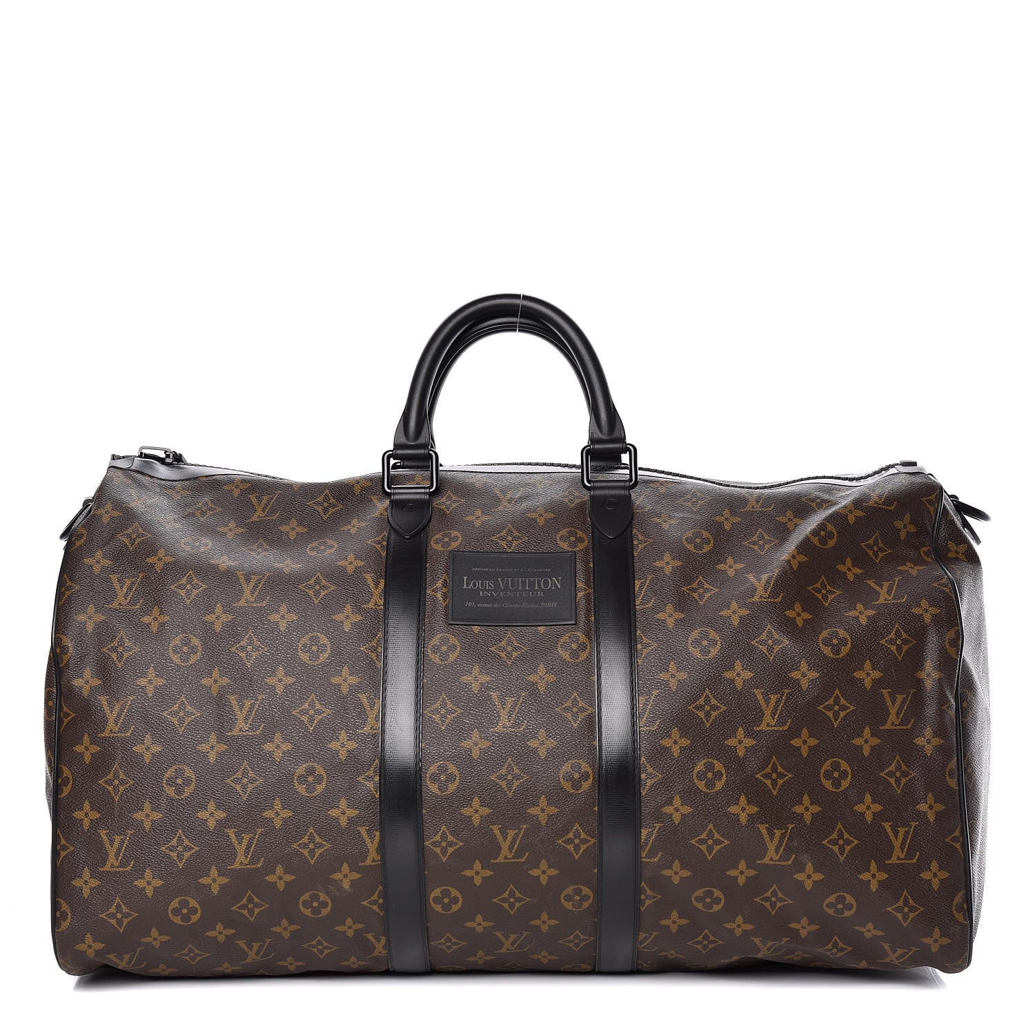 Louis Vuitton Monogram Waterproof Keepall Bandouliere 55 1 of 12