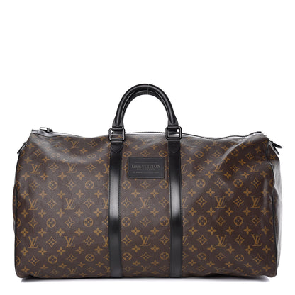 Louis Vuitton Monogram Waterproof Keepall Bandouliere 55 1 of 12