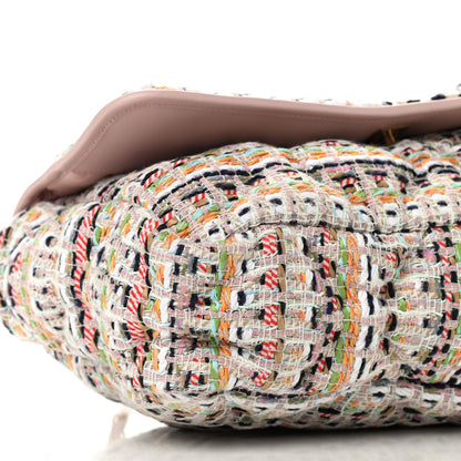 Chanel Tweed Bag Pink Flap Multicolor 9 of 10