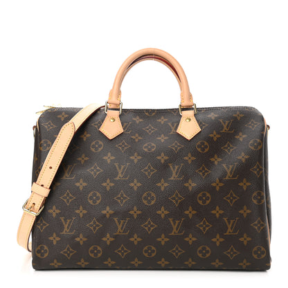 Louis Vuitton Monogram Speedy Bandouliere 35 1 of 12
