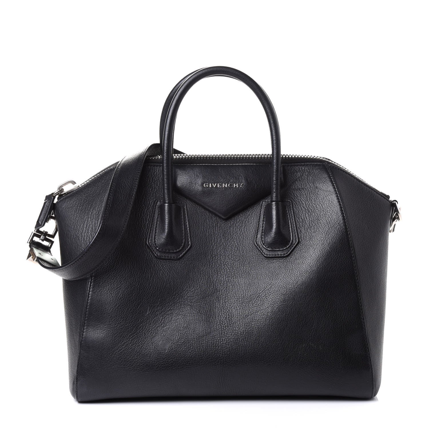 Givenchy Sugar Goatskin Medium Antigona Black 1 of 4