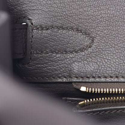 Hermes Togo Birkin 30 Etain 15 of 39