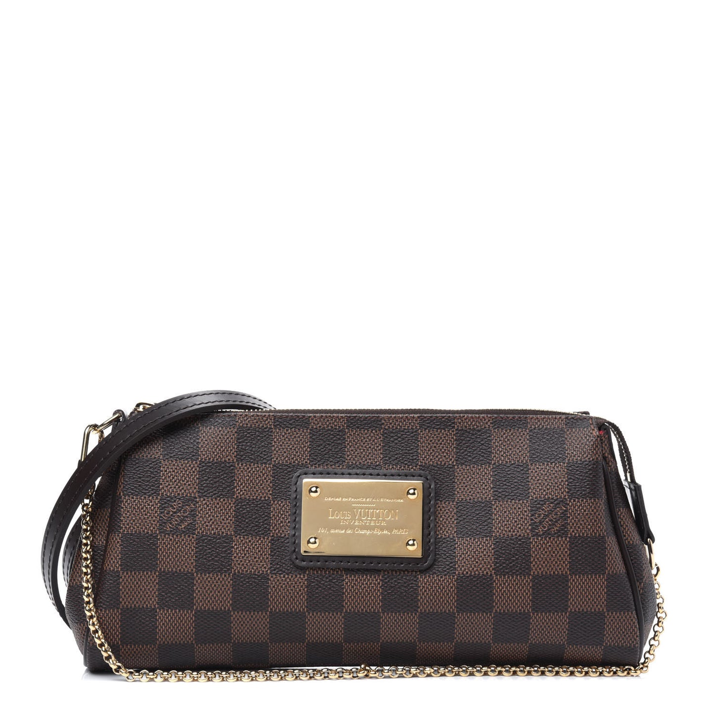 Damier Ebene Eva Clutch