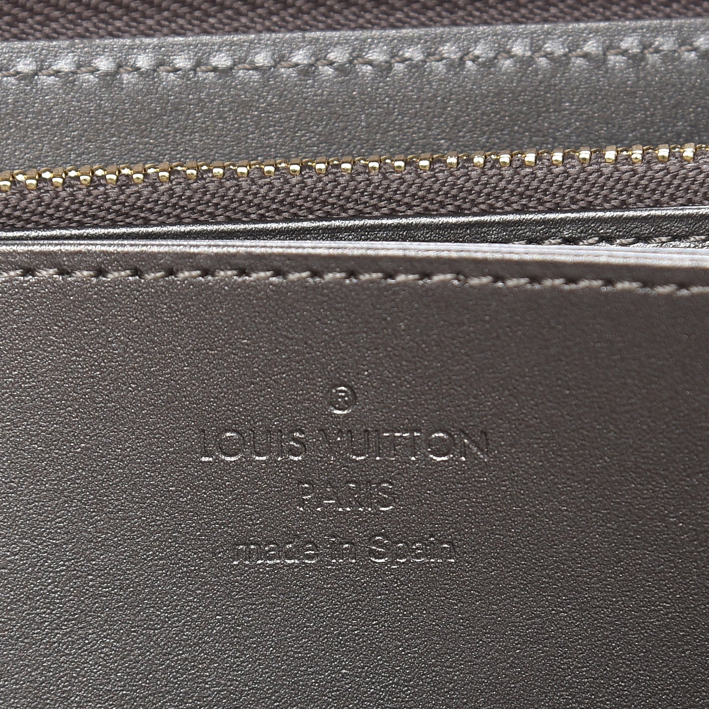 Vernis Zippy Wallet Champagne Metallise