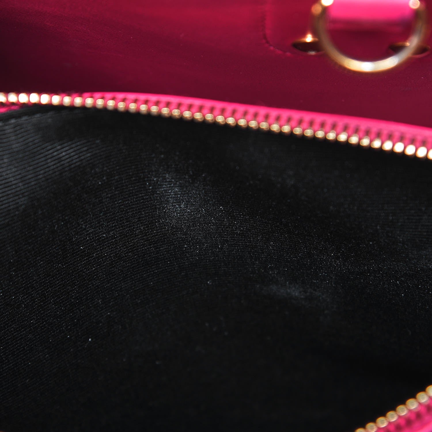 Saint Laurent Calfskin Small Sac De Jour Black Fuchsia 11 of 13