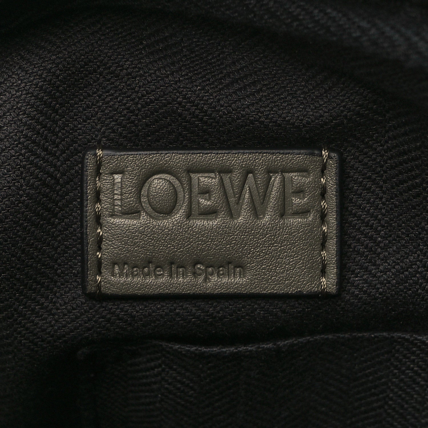 Loewe Smooth Calfskin XS Military Messenger Bag Khaki Green 6 of 8