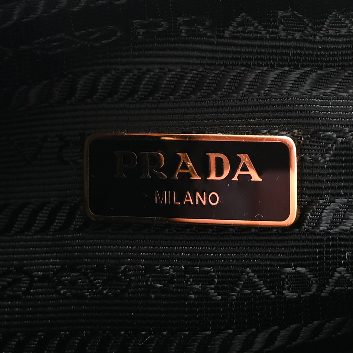 Patent Naplak Re-Edition 2005 Shoulder Bag Black