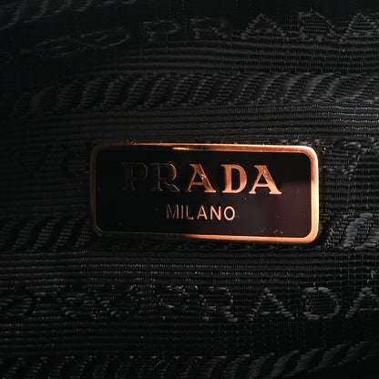 Prada Patent Naplak Re-Edition 2005 Shoulder Bag Black 6 of 9
