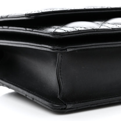 Christian Dior Lambskin Cannage Miss Dior Chain Pouch Black 8 of 12