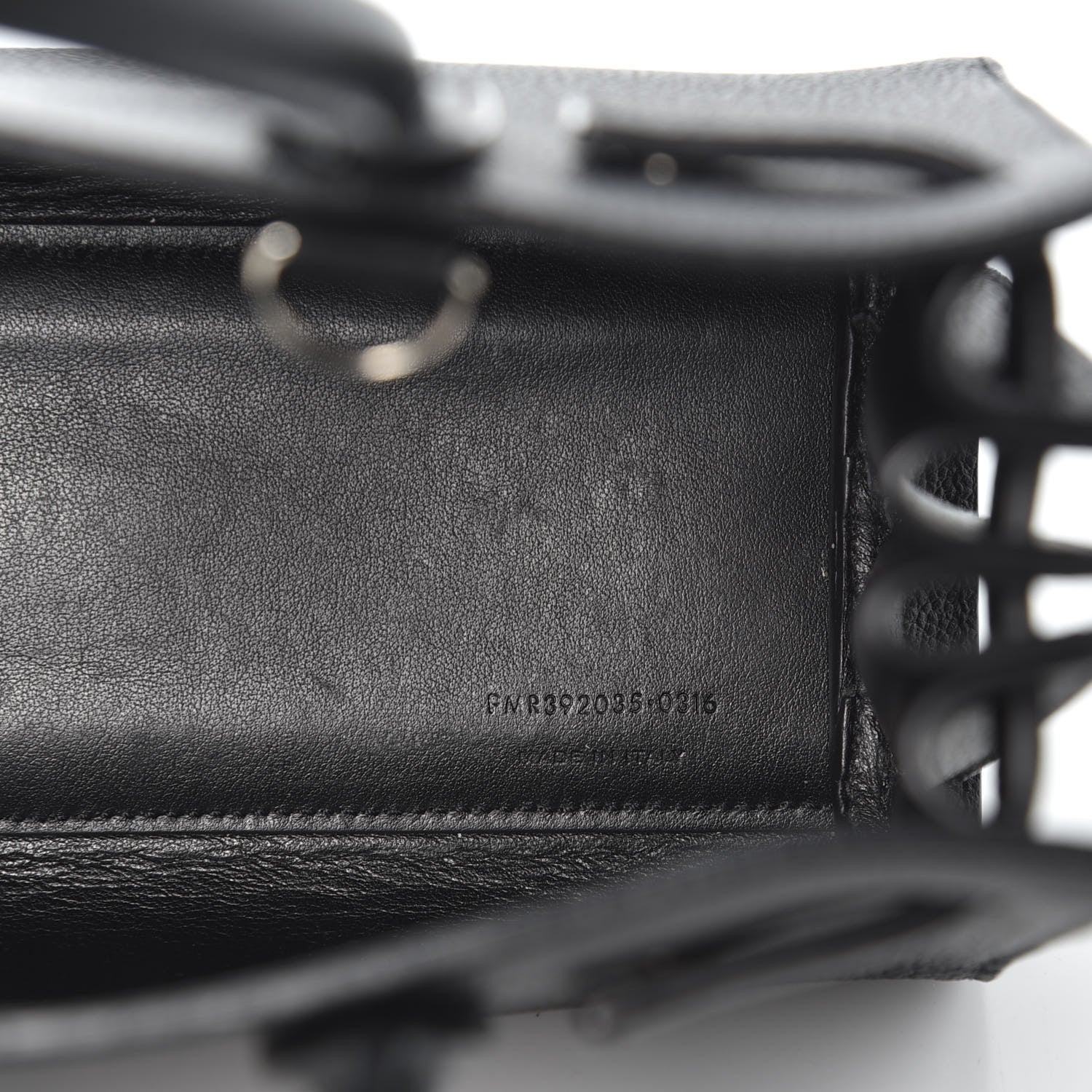Saint Laurent Grained Calfskin Nano Sac De Jour Black 7 of 9