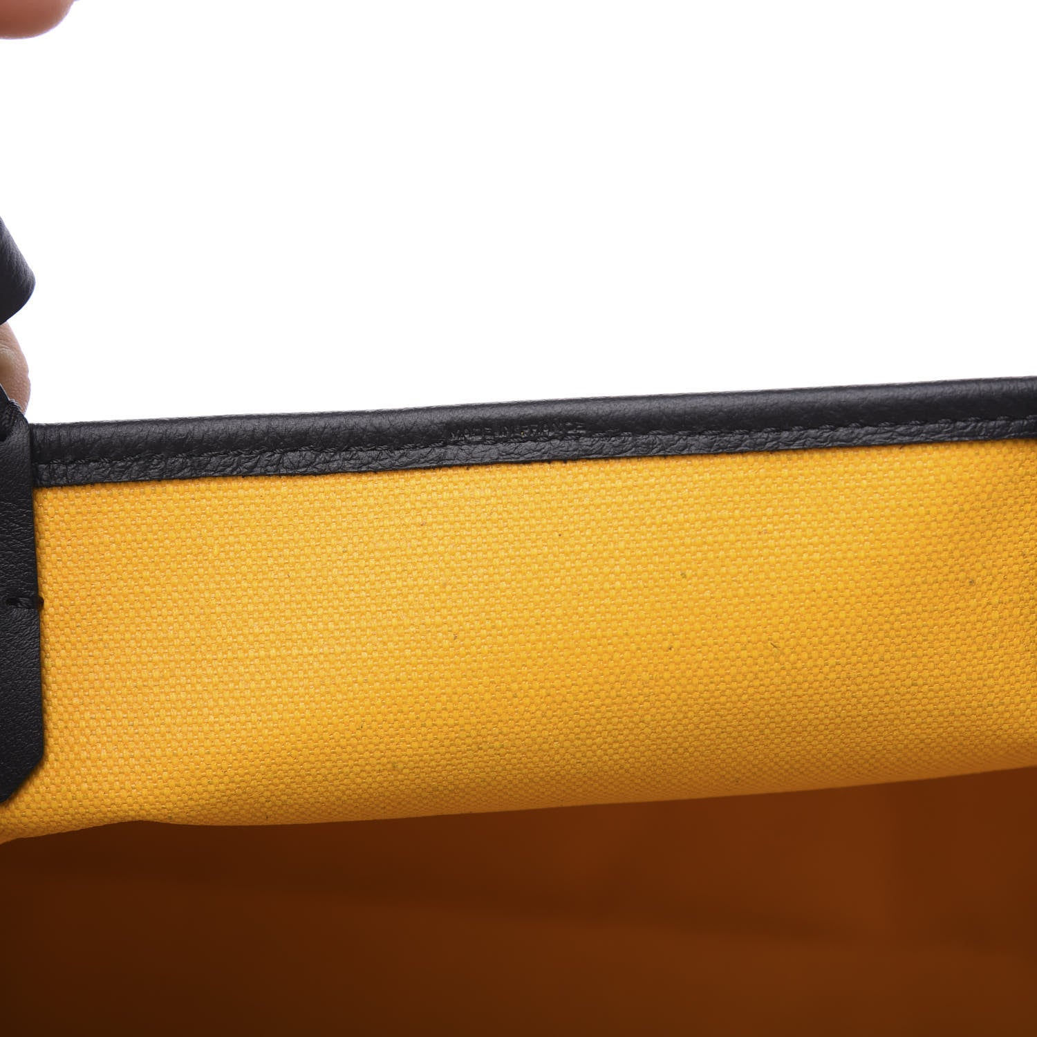 Goyard Goyardine Saint Louis Claire Voie PM Black Yellow 6 of 8