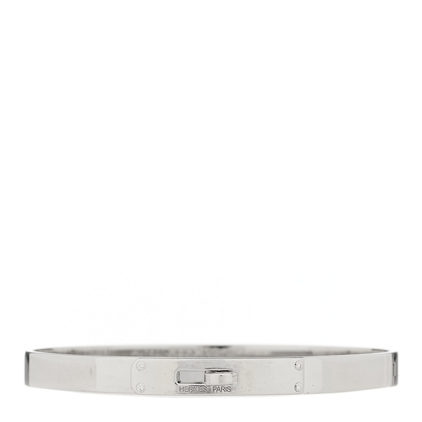 18K White Gold Diamond PM Kelly Bracelet SH