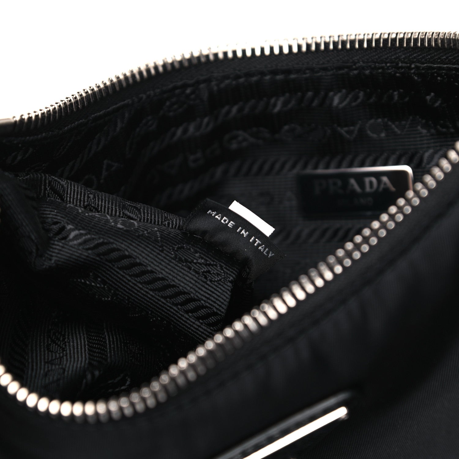 Prada Nylon Re-Edition 2005 Shoulder Bag Black 6 of 14
