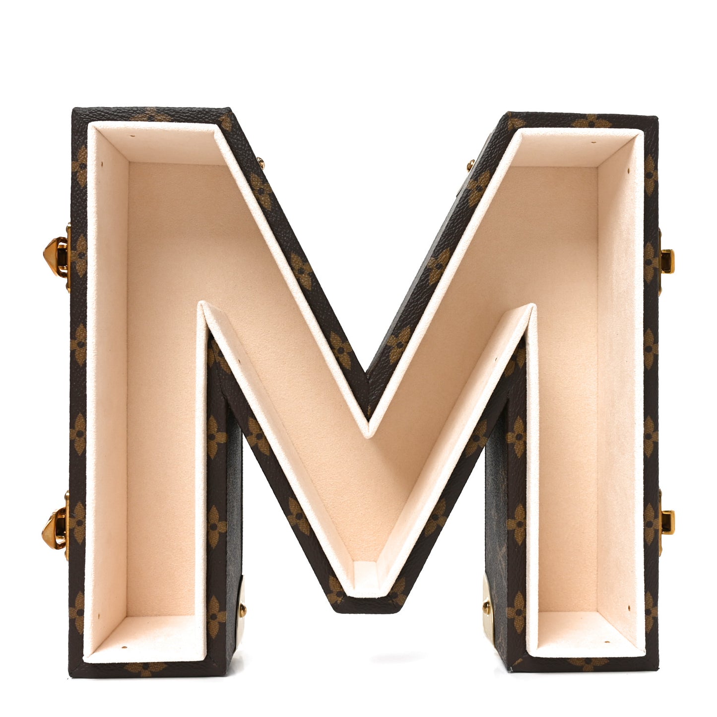 Monogram Letter M Trunk Case