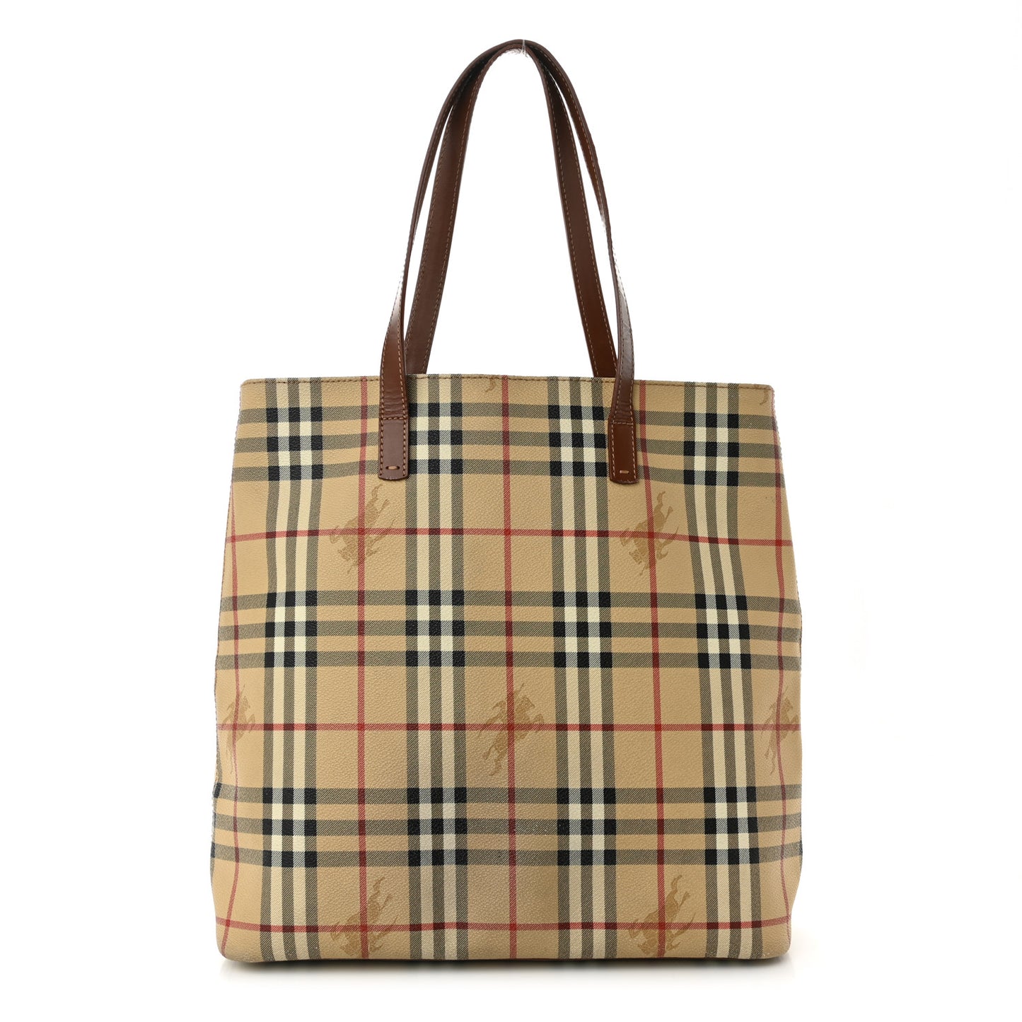 Haymarket Check Tote Brown
