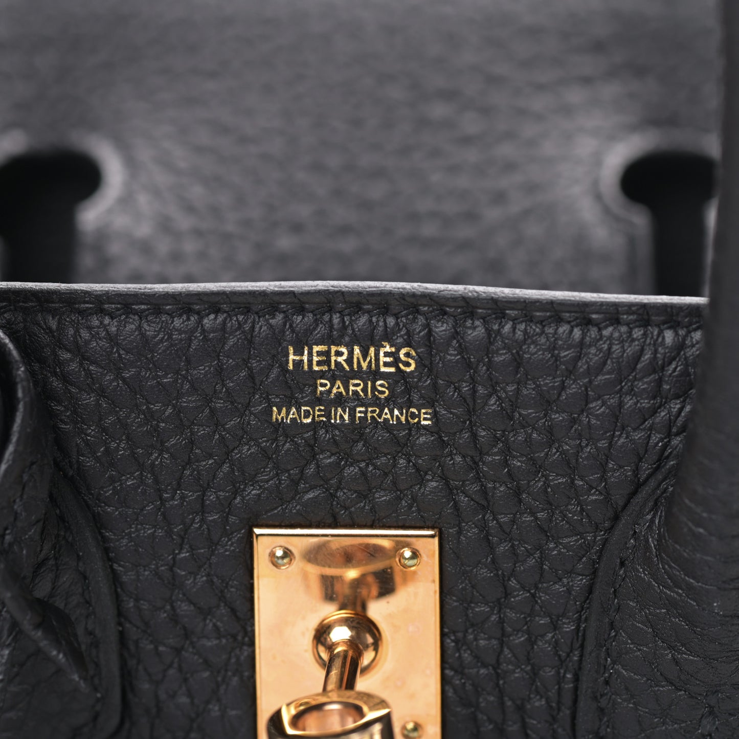Togo Birkin 25 Black