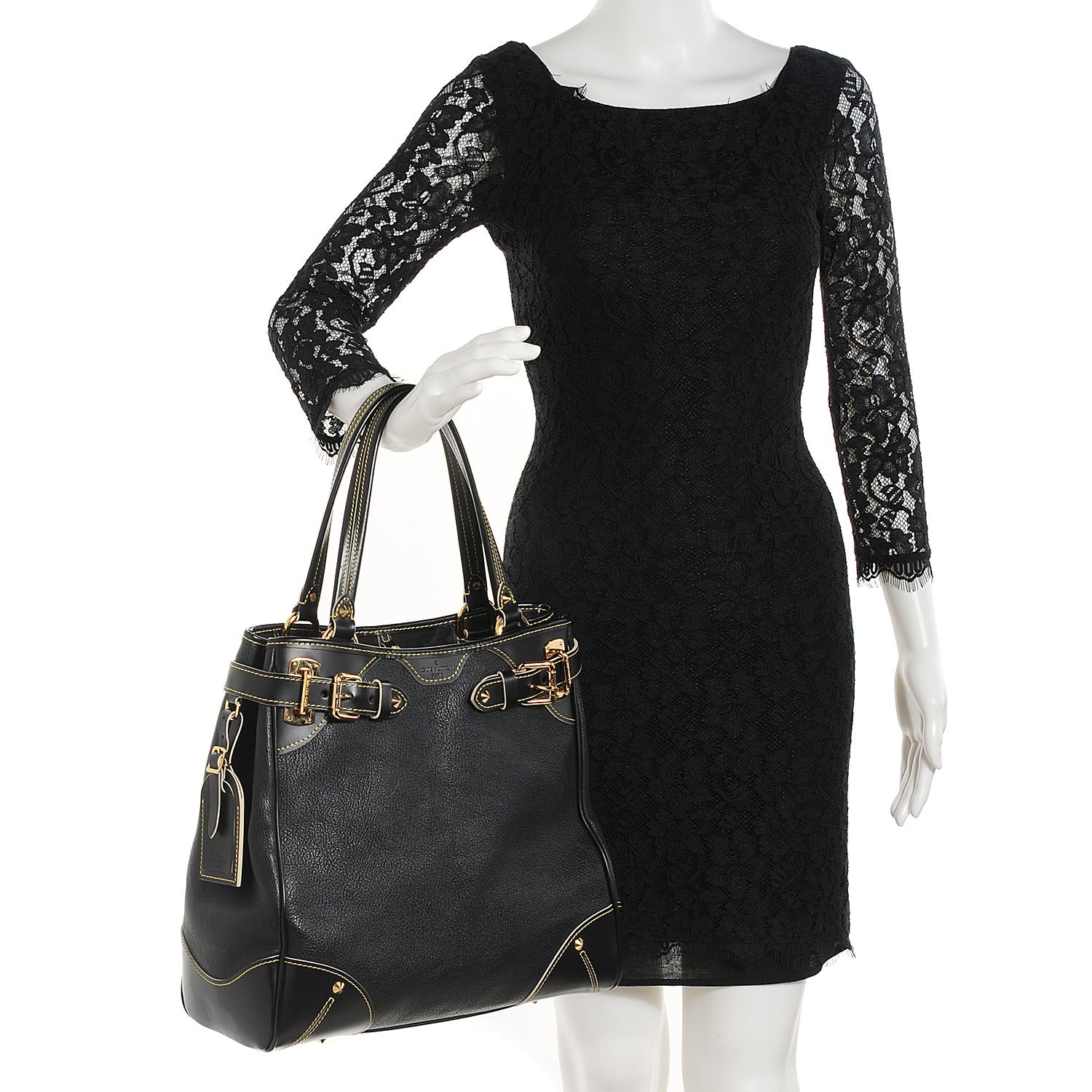 Louis Vuitton Suhali Le Majestueux Black 2 of 8