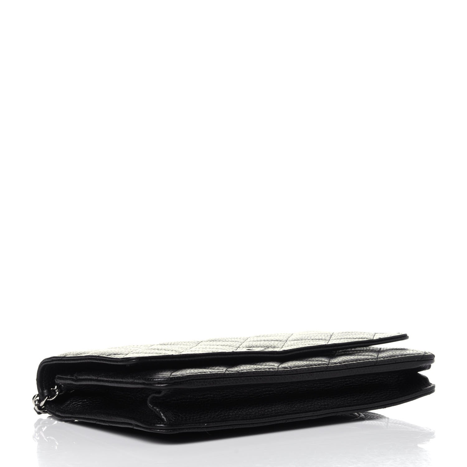 Chanel Caviar Quilted Wallet On Chain WOC Black 3 of 12